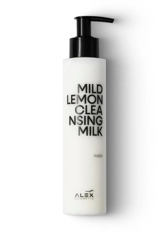 MILD LEMON CLEANSING MILK Alex Cosmetic Glow up with Nina
